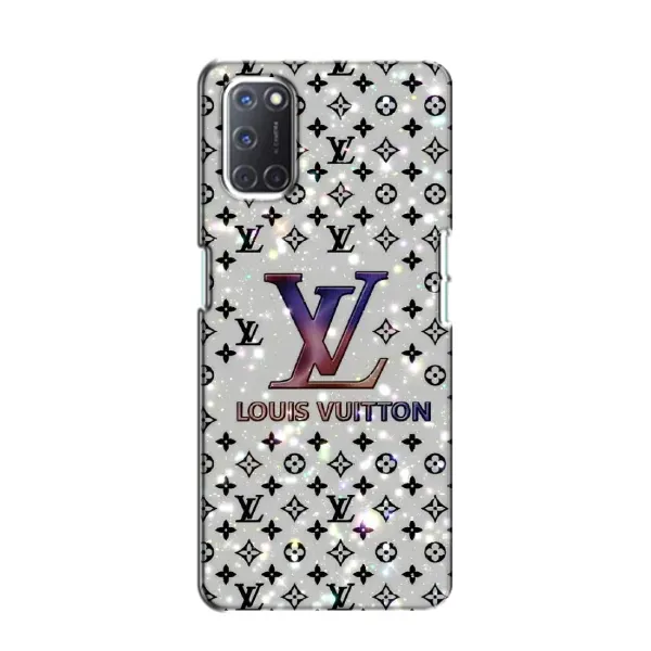 Чехол с рисунком «Яркий LV» для OPPO A52