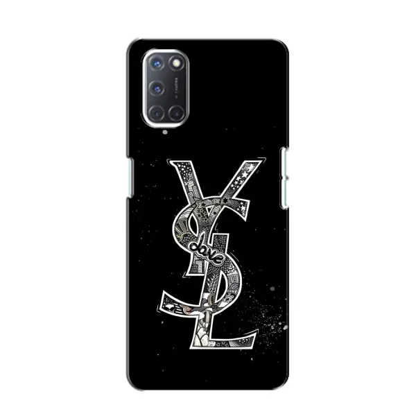 Чехол с рисунком «YSL» для OPPO A52