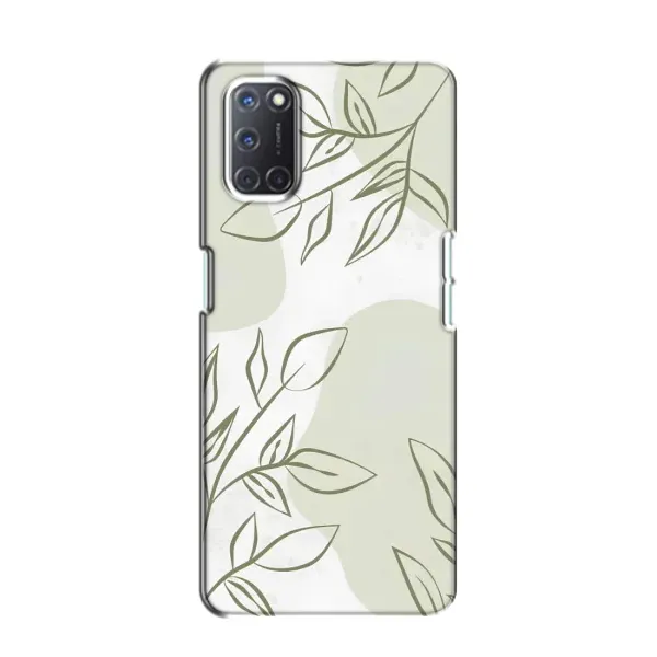 Чехол с рисунком «Зелёный дизайн» для OPPO A52 Чехол с рисунком «Зелёный дизайн» для OPPO A52