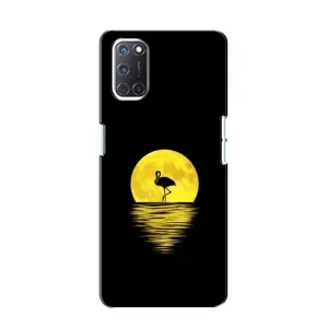 Летний Чехол на Oppo A52 (Желтый Закат)