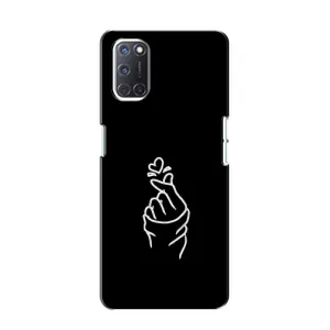 Чохол (Знак сердечка) для Oppo A52 (Знак Сердечка)