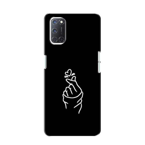 Чехол с рисунком «Знак Сердечка» для OPPO A52 Чехол с рисунком «Знак Сердечка» для OPPO A52