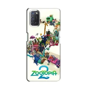 Силиконовый чехол с принтом Зоотрополіс для Oppo A52 (Зоотрополис логотип)