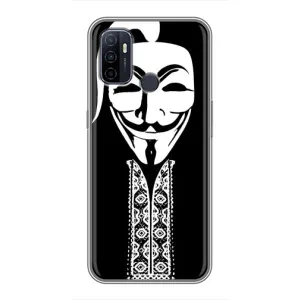 Чохол з малюнком «Анонімус» для OPPO A53