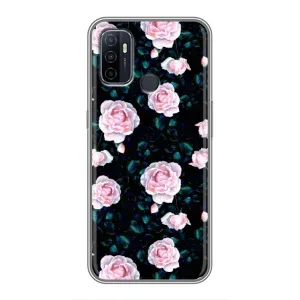 Чохли з принтом Троянд для Oppo A53 (Чайні троянди)