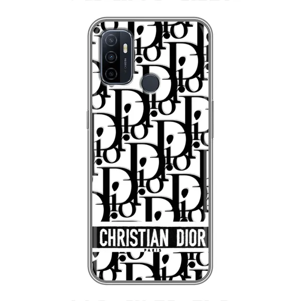 Чехол с рисунком «Christian Dior» для OPPO A53