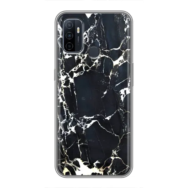 Чехол с рисунком «Чёрный мрамор» для OPPO A53 Чехол с рисунком «Чёрный мрамор» для OPPO A53
