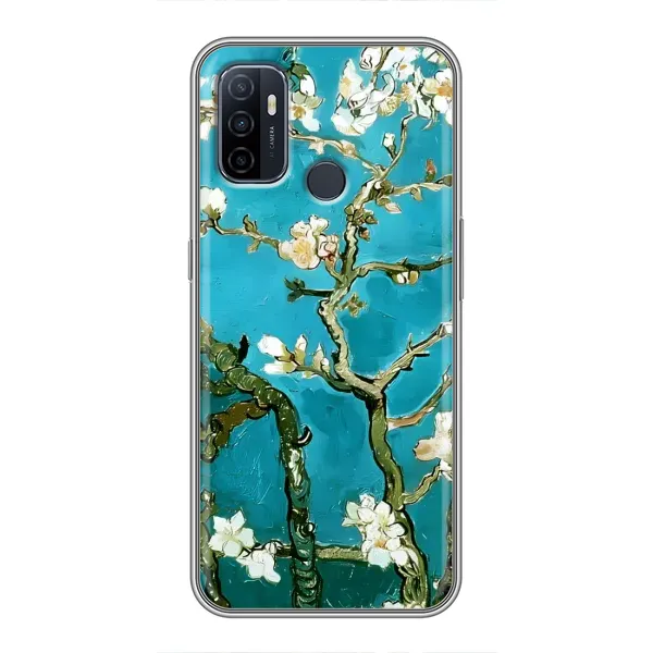 Чехол с рисунком «Цветение Сакуры» для OPPO A53 Чехол с рисунком «Цветение Сакуры» для OPPO A53