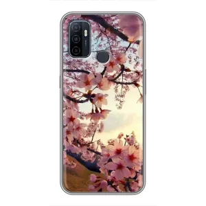 Чохол з картинкою Сакури на Oppo A53 (Квітуча сакура)