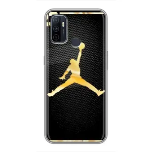 Силіконовый Чохол Nike Air Jordan на Оппо А53 (Джордан 23)