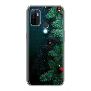 Чехол Новогодняя Елка на Oppo A53 (Елка)