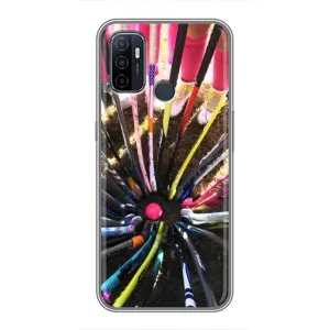 Чехлы с принтом Спортивная тематика для Oppo A53 (Флорбол)