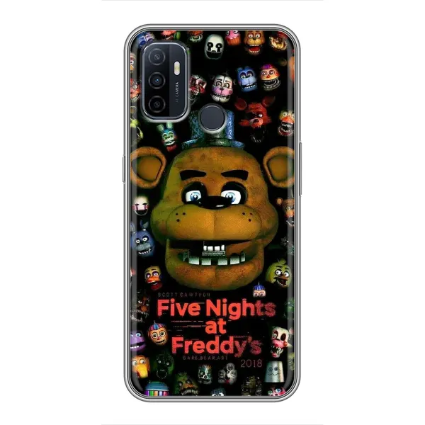 Чехол с рисунком «Freddy» для OPPO A53
