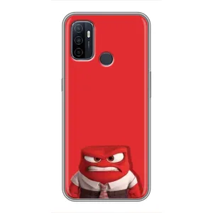 Чохол Головоломка для Oppo A53 - (AlphaPrint) (Гнів)