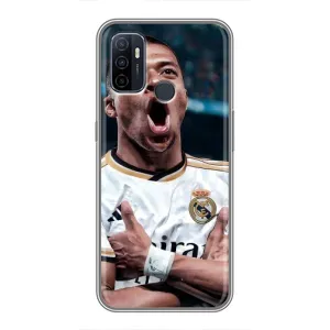 Чехол (TPU) с Футболистом на Oppo A53 (Гол Мбаппе)