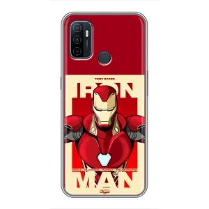 Чохол Супергерой Залізна Людина на Oppo A53 (Iron man)