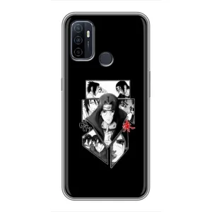 Чохли з принтом Ітачі Учіха на Oppo A53 (Коллаж Ітачі)