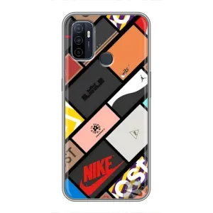 Чехол с рисунком «Коробки» для OPPO A53
