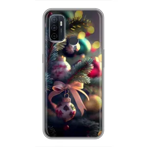 Чехлы на Новый Год Oppo A53 (Красивая елочка)