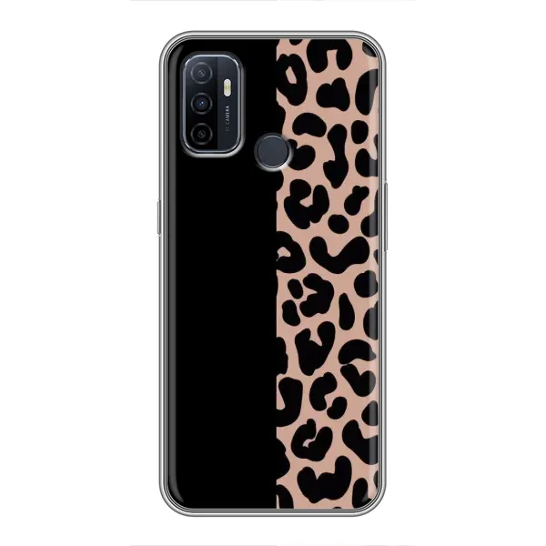 Чехол с рисунком «Леопардовый фон» для OPPO A53 Чехол с рисунком «Леопардовый фон» для OPPO A53