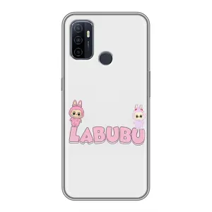 Чехол с рисунком «Логотип Лабубу» для OPPO A53