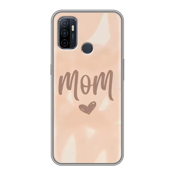 Чехол с рисунком «Love mom» для OPPO A53 Чехол с рисунком «Love mom» для OPPO A53