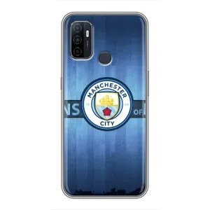 Силіконові Чохли з принтом Футбол на Oppo A53 (ManCity)