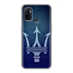 Чохли з тематикою "Круті машини" на Oppo A53 (Лого Maserati)