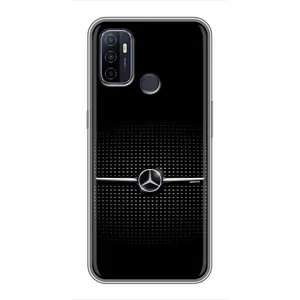 Силіконовий бампер з картинкою машини на Oppo A53 (Mercedes)