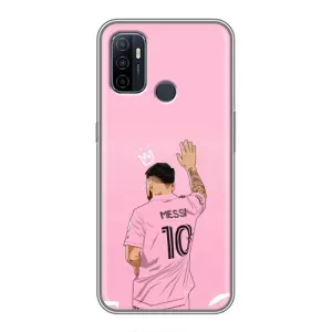 Чехлы Лео Месси в Майами на Oppo A53 (Месси Маями)