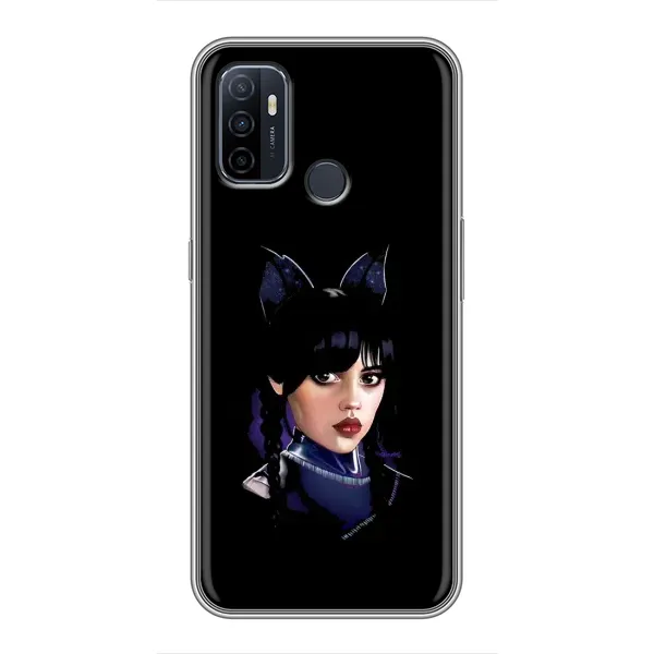 Чехол с рисунком «Милая Уэнсдей» для OPPO A53 Чехол с рисунком «Милая Уэнсдей» для OPPO A53