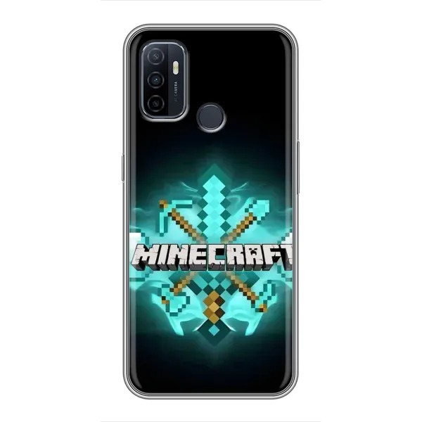 Чехол с рисунком «MineCraft 2» для OPPO A53