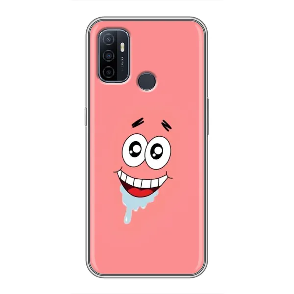 Чехол с рисунком «Мордочка Патрика» для OPPO A53