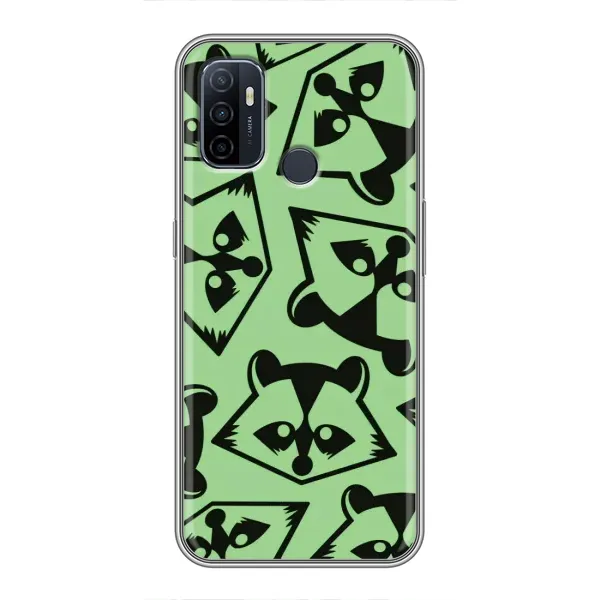 Чехол с рисунком «Мордочки Енота» для OPPO A53 Чехол с рисунком «Мордочки Енота» для OPPO A53