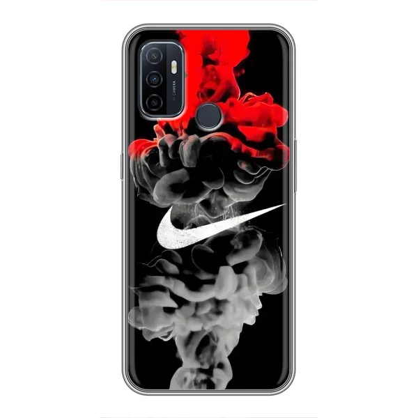 Чехол с рисунком «Nike дым» для OPPO A53 Чехол с рисунком «Nike дым» для OPPO A53