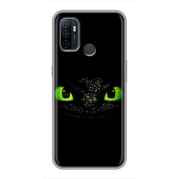 Чехол с рисунком «Глаза Беззубика» для OPPO A53 Чехол с рисунком «Глаза Беззубика» для OPPO A53