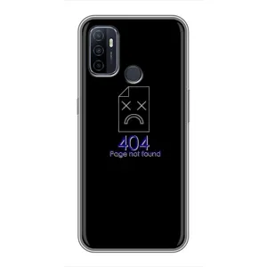 Чохол з малюнком «Помилка 404» для OPPO A53