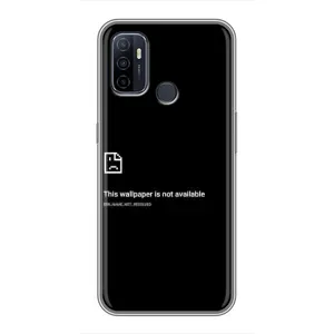 Чохол з малюнком «Помилка» для OPPO A53