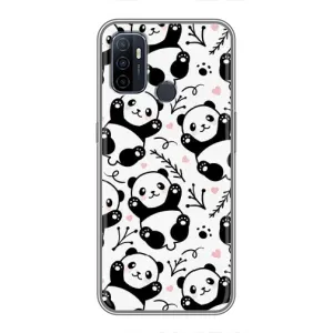 Чехлы с Пандами на Oppo A53 (Пандочки)