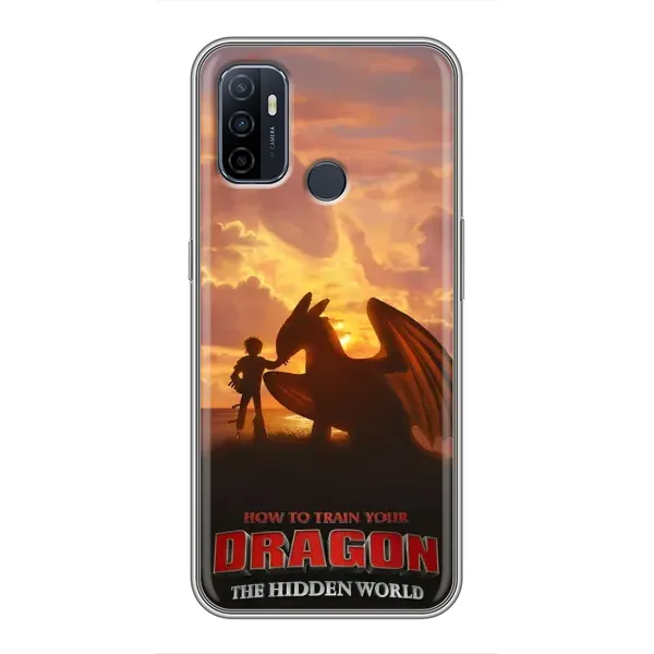 Чехол с рисунком «Постер Беззубика» для OPPO A53 Чехол с рисунком «Постер Беззубика» для OPPO A53
