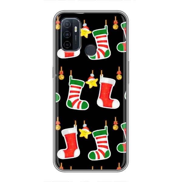 Чехол с рисунком «Рождественские подарки» для OPPO A53 Чехол с рисунком «Рождественские подарки» для OPPO A53