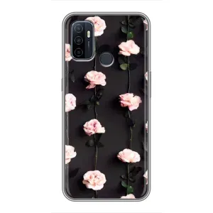 Чохли з принтом Троянд для Oppo A53 (Троянди)