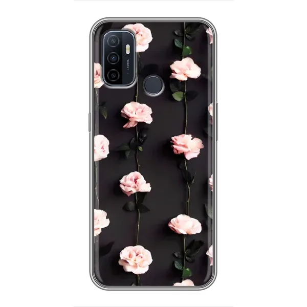 Чехол с рисунком «Розы» для OPPO A53 Чехол с рисунком «Розы» для OPPO A53