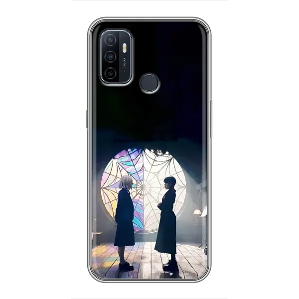 Чехол с рисунком «Уэнсдей и Энди» для OPPO A53 Чехол с рисунком «Уэнсдей и Энди» для OPPO A53