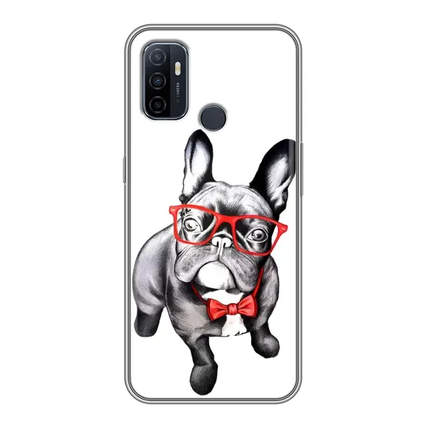 Чехол с рисунком «В очках» для OPPO A53 Чехол с рисунком «В очках» для OPPO A53