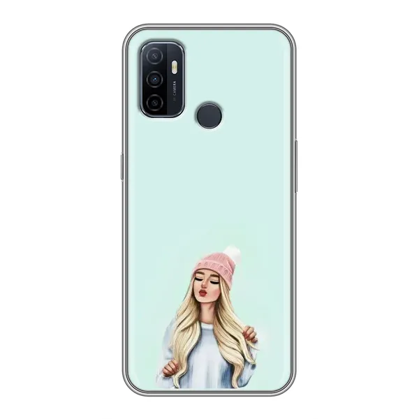 Чехол с рисунком «В шапке» для OPPO A53 Чехол с рисунком «В шапке» для OPPO A53