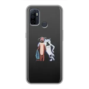 Чехол с рисунком «Шо, опять» для OPPO A53