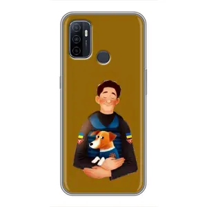 Чехол с принтом для Oppo A53 (ЗСУ Патрон)