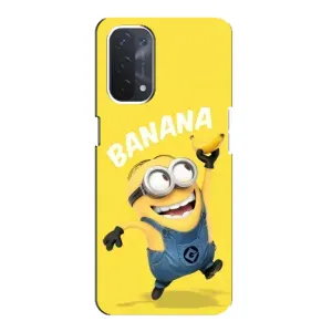 Мультяшный принт на Чехол для Оппо А54 (5G) (Banana)