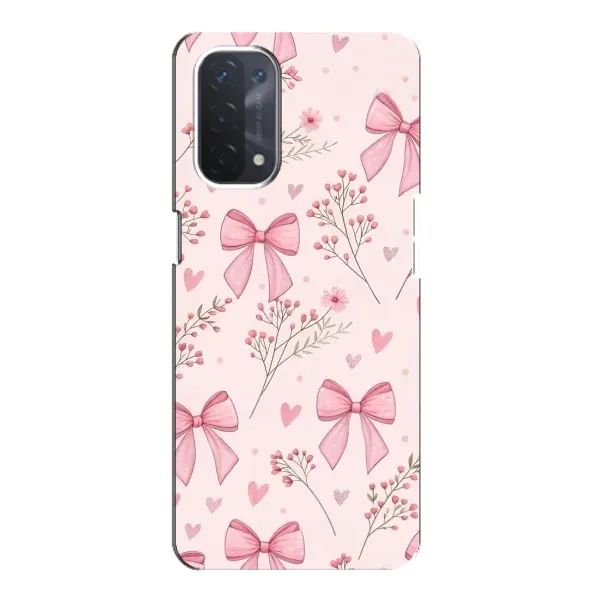 Чехол с рисунком «Банты с цветами» для OPPO A54 (5G) Чехол с рисунком «Банты с цветами» для OPPO A54 (5G)